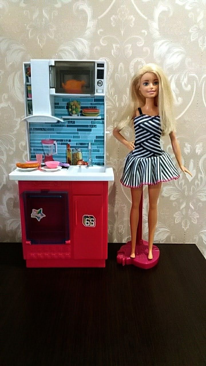 Кукла,кухня,набор,Barbie, Mattel. Оригинал!