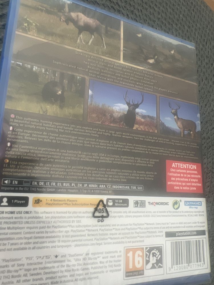 Gra PS5 Way Of The Hunter Nowa w folii