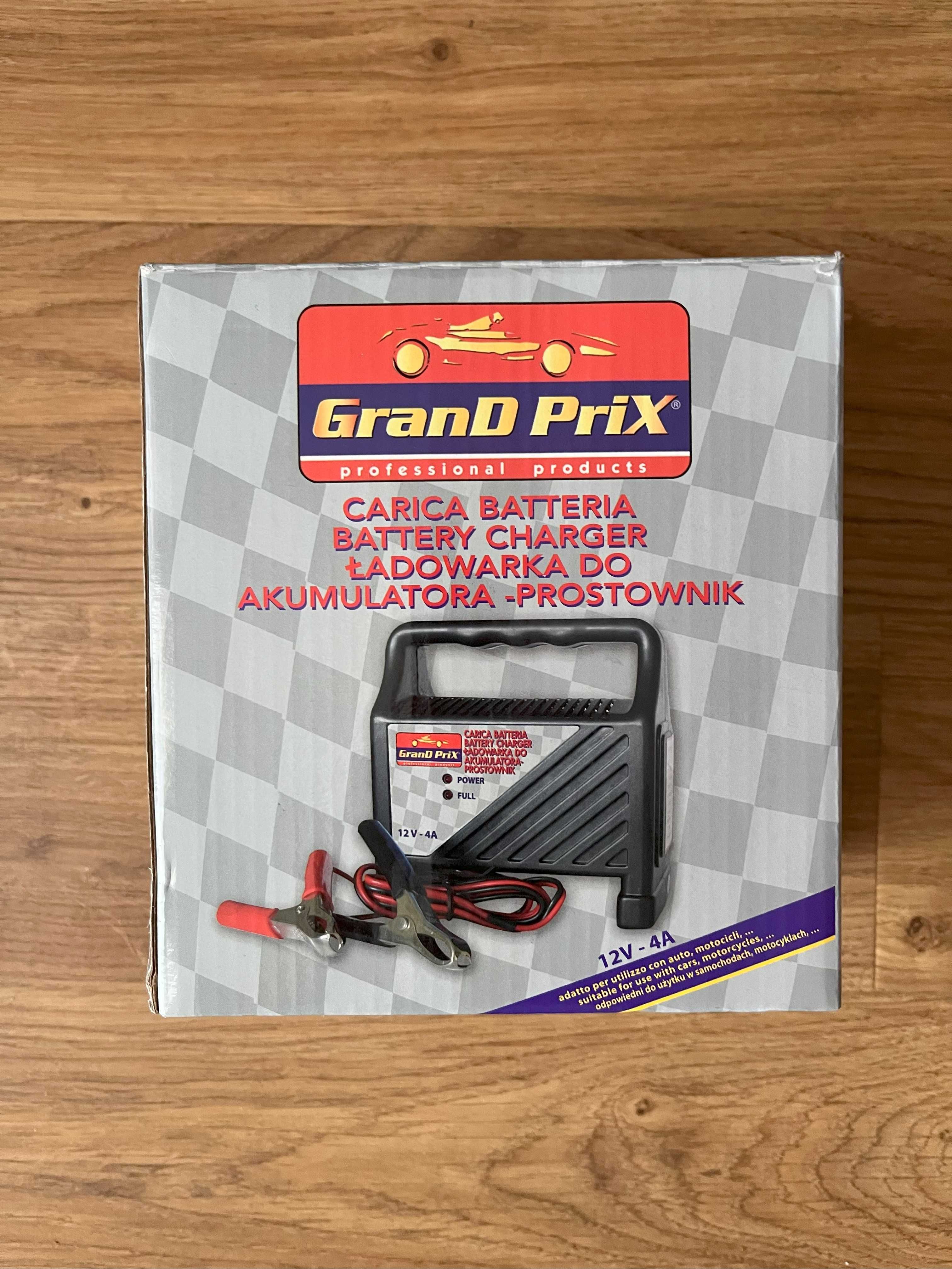 Ładowarka do akumulatora Grand Prix - prostownik 12V 4A