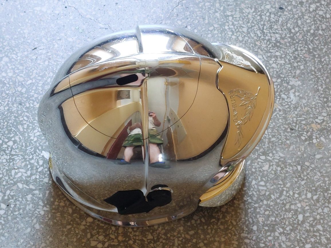 MSA Gallet hełm strażacki pojemnik do lodu kask
