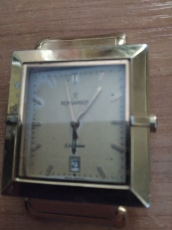 Позолочений годинник Romanson