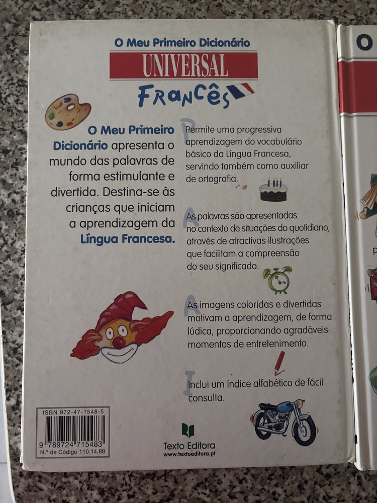 Dicionário-Francês e Inglês
