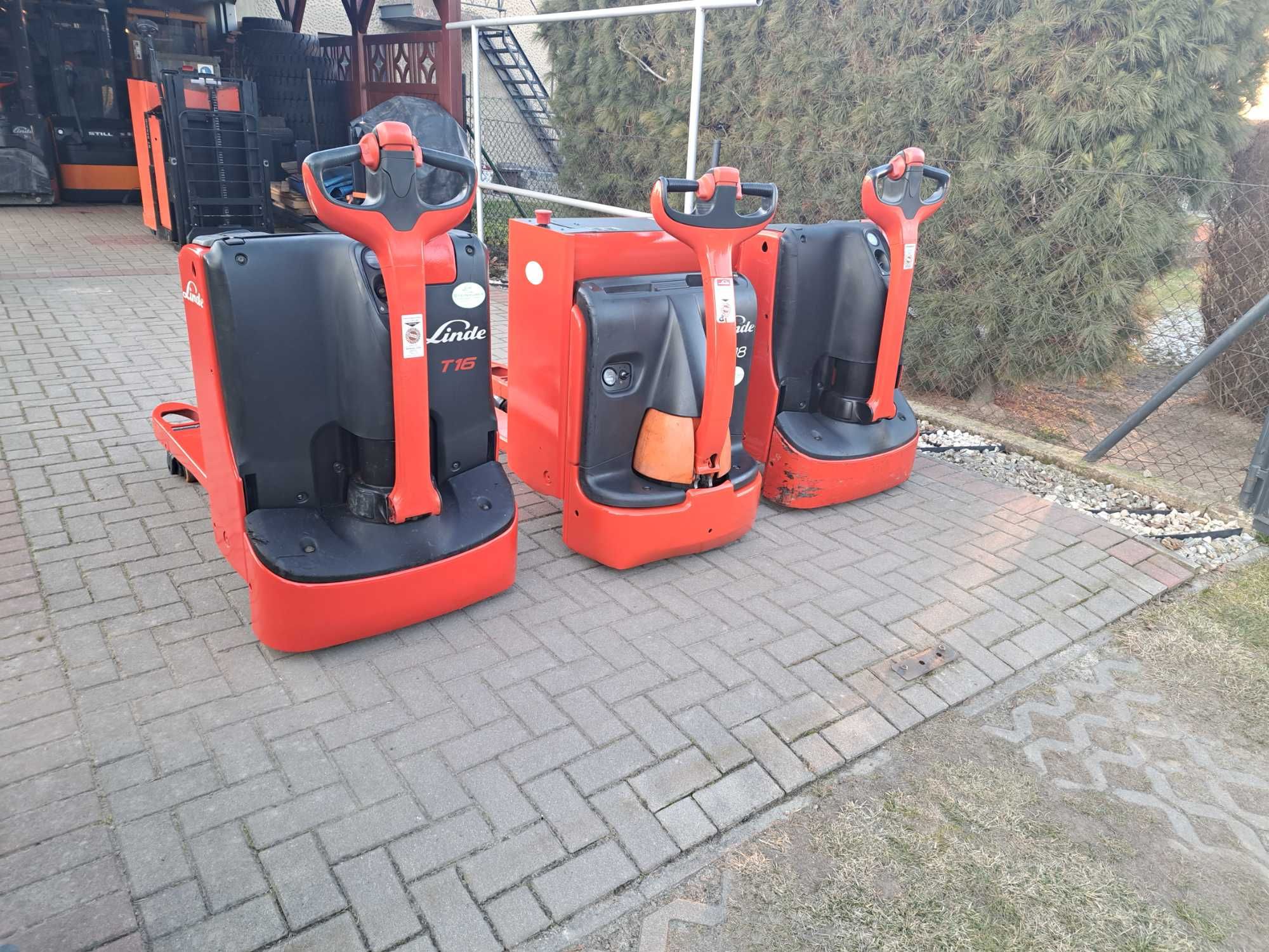 Paleciak elektryczny LINDE T16 i T18