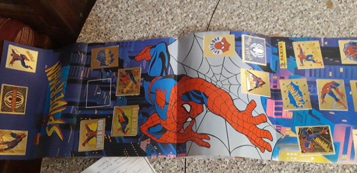 Conjunto de 3 Cadernetas Antigas Spiderman/O Rei Leão/Toy Story