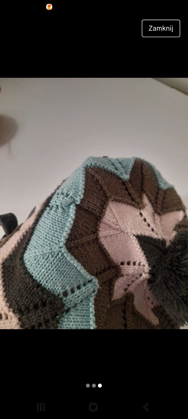 Czapeczka berecik rozm.86-98 H&M