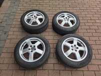 Felgi 16' 5x100 nowe opony 205/55r16, VW, Audi, skoda, Golf.