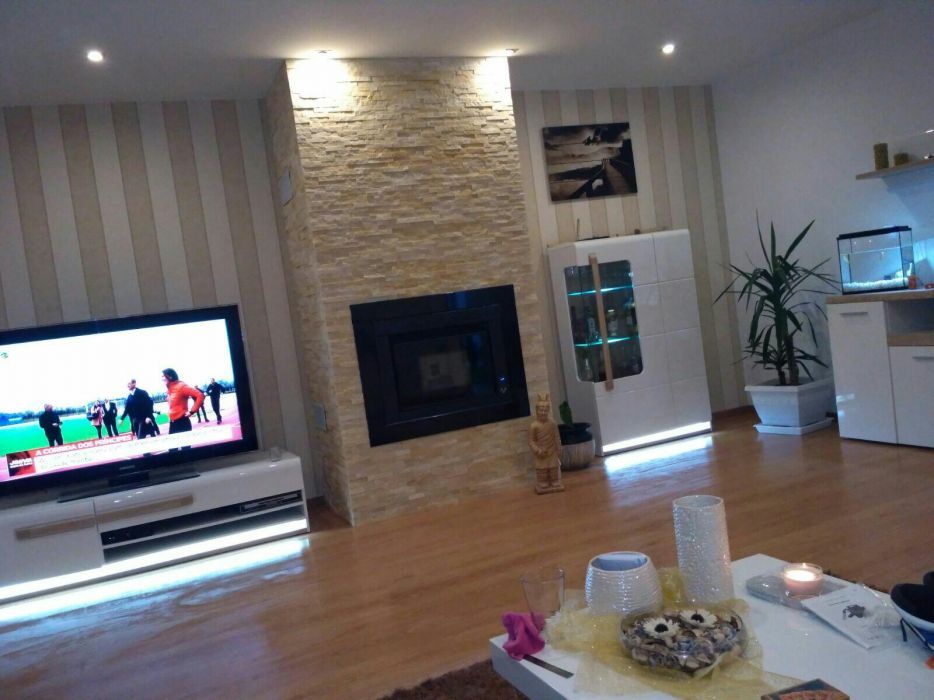 Pedra creme para interior ou exterior