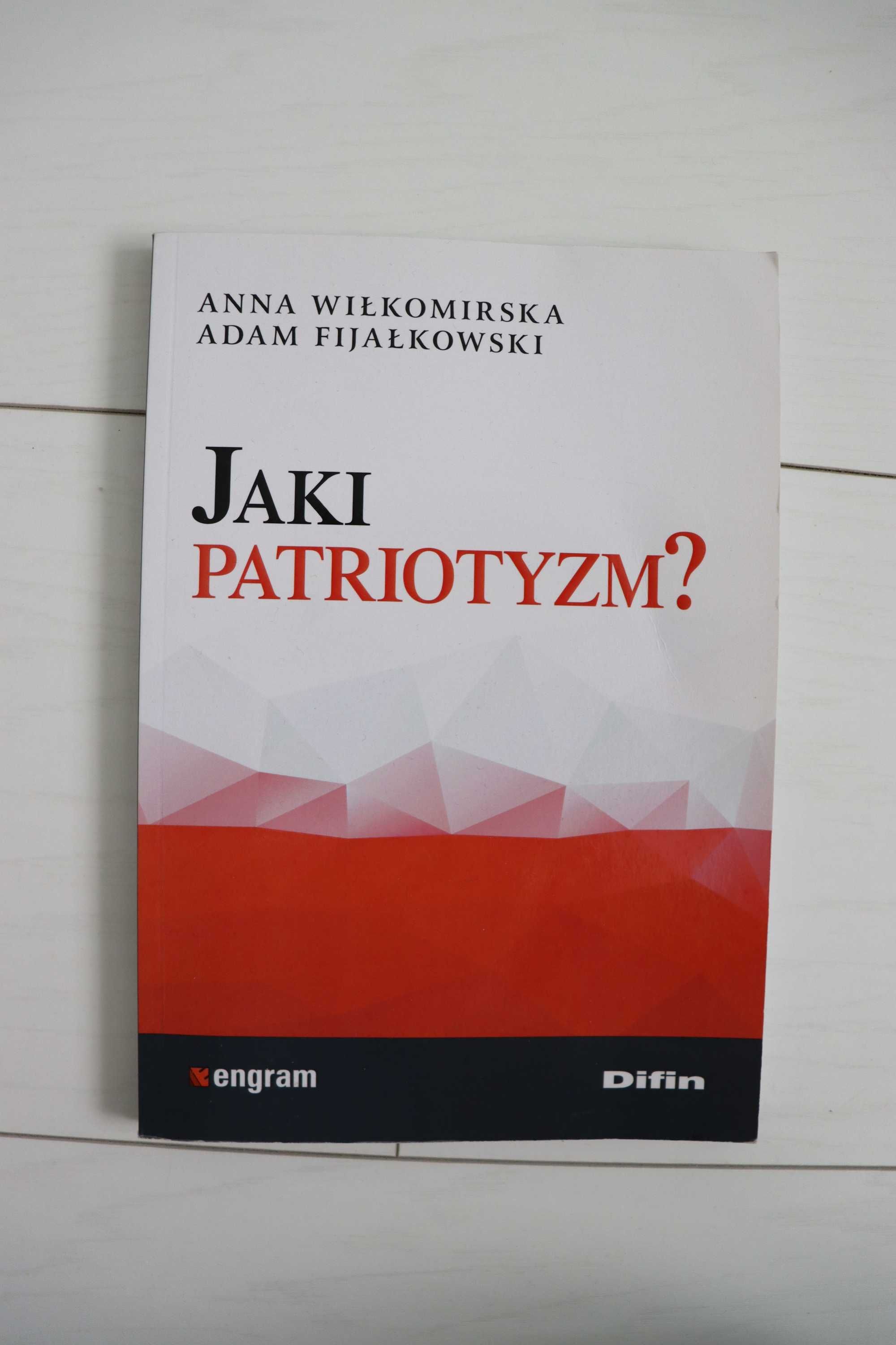 Jaki patriotyzm? A. Wiłkomyrska A. Fijałkowski stan BDB