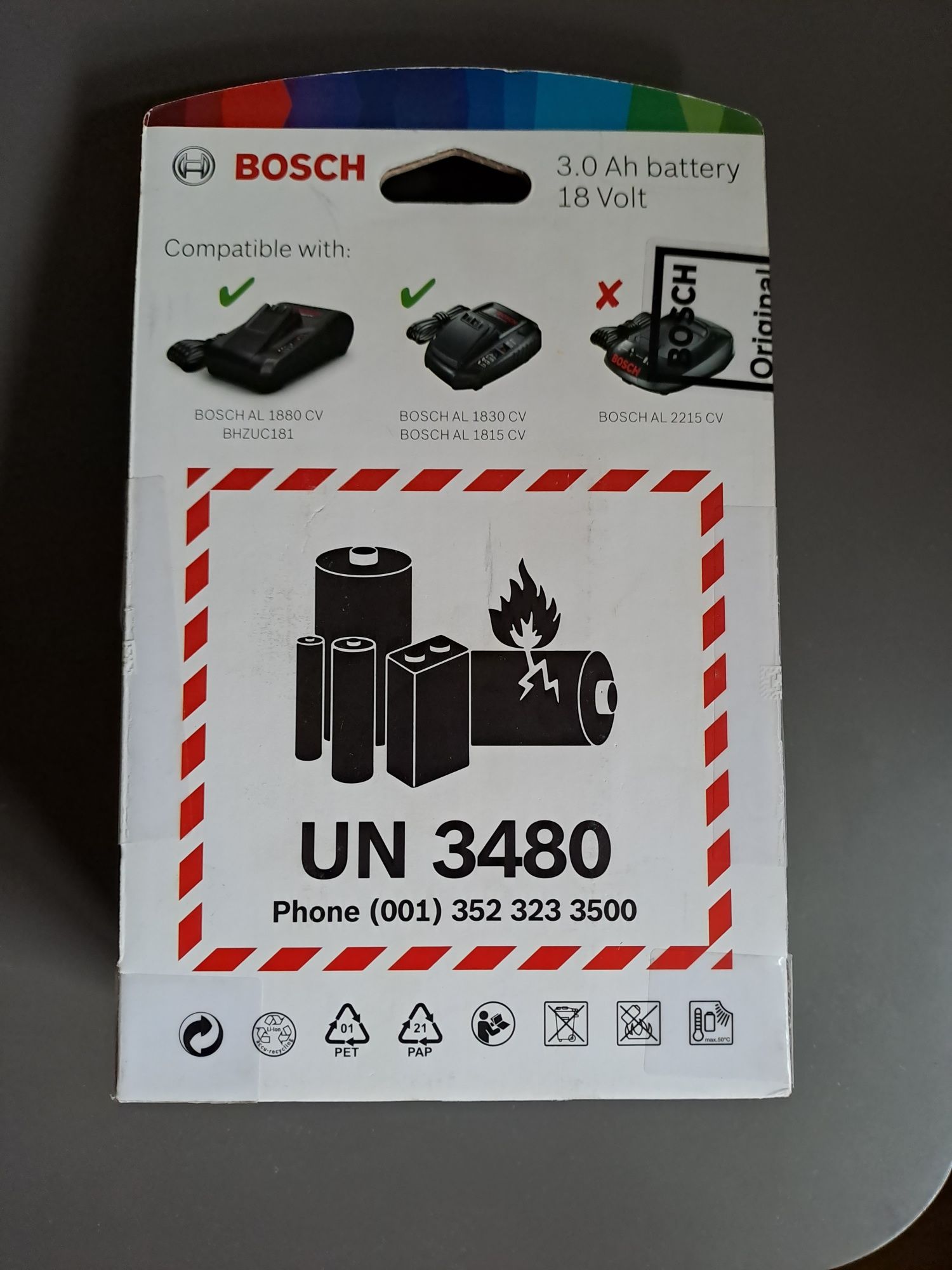 Akumulator Bosch BHZUB1830