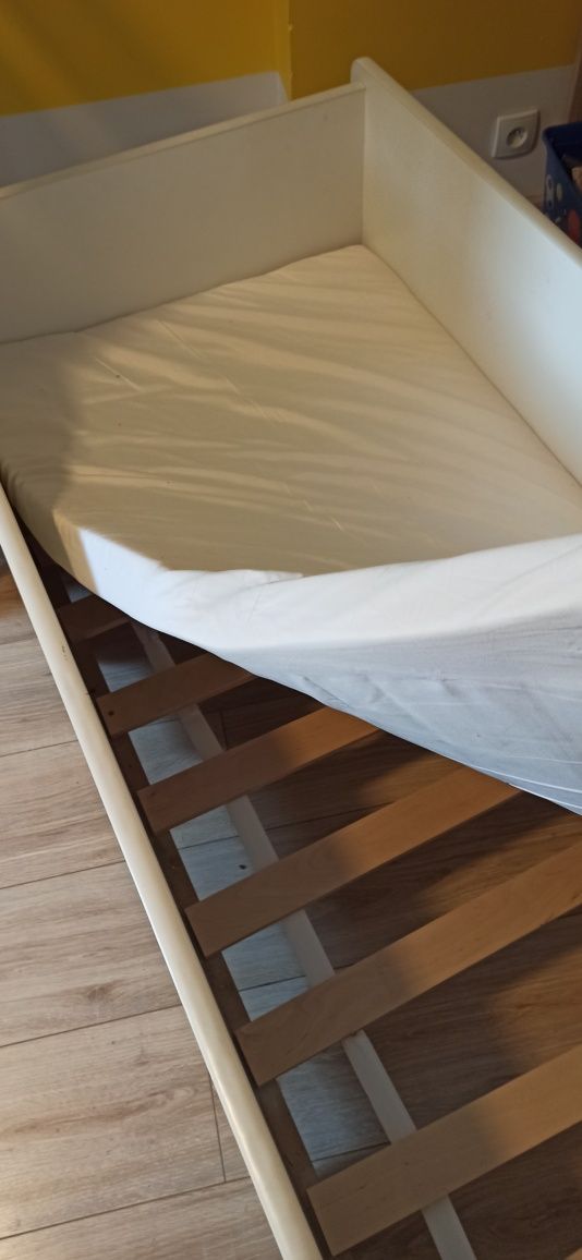Łóżko, 140 x 70 łóżeczko straż pożarna dla chłopca + materac