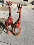 Par de Girafas madeira