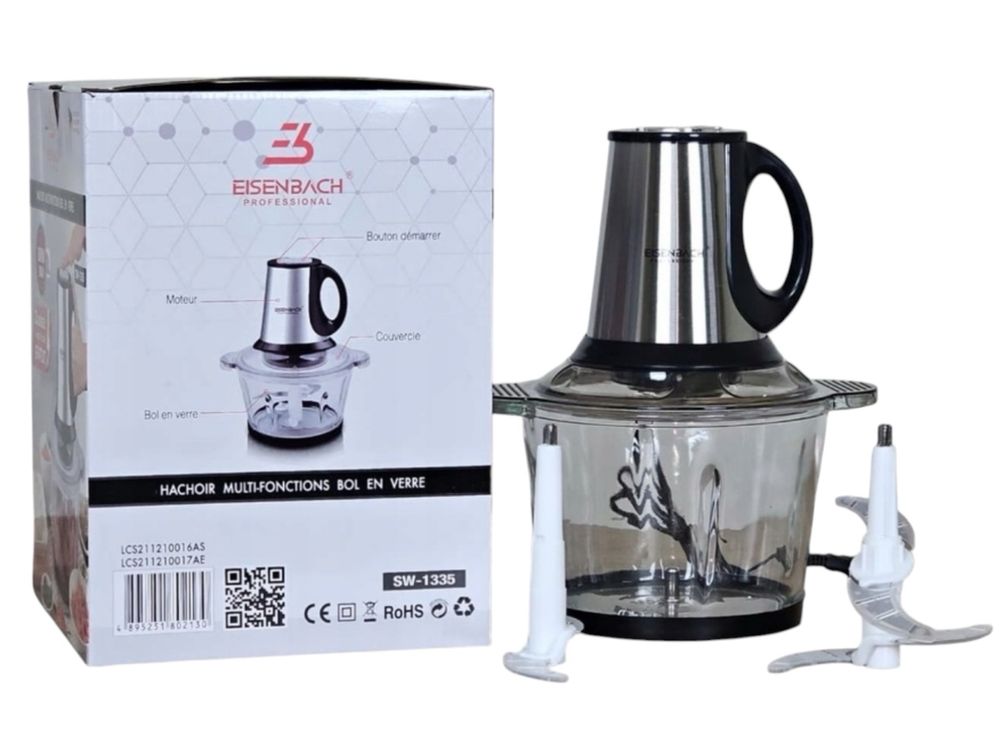 Blender siekacz elektryczny,  Eisenbach Professional 800w, 3 litry
