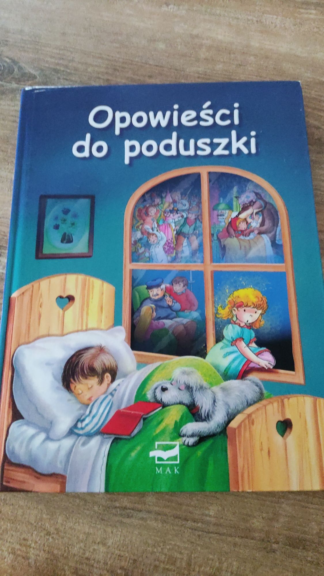 Duża ( A4 ) Książka dla dzieci, Opowieści do poduszki, wydawnictwo Mak