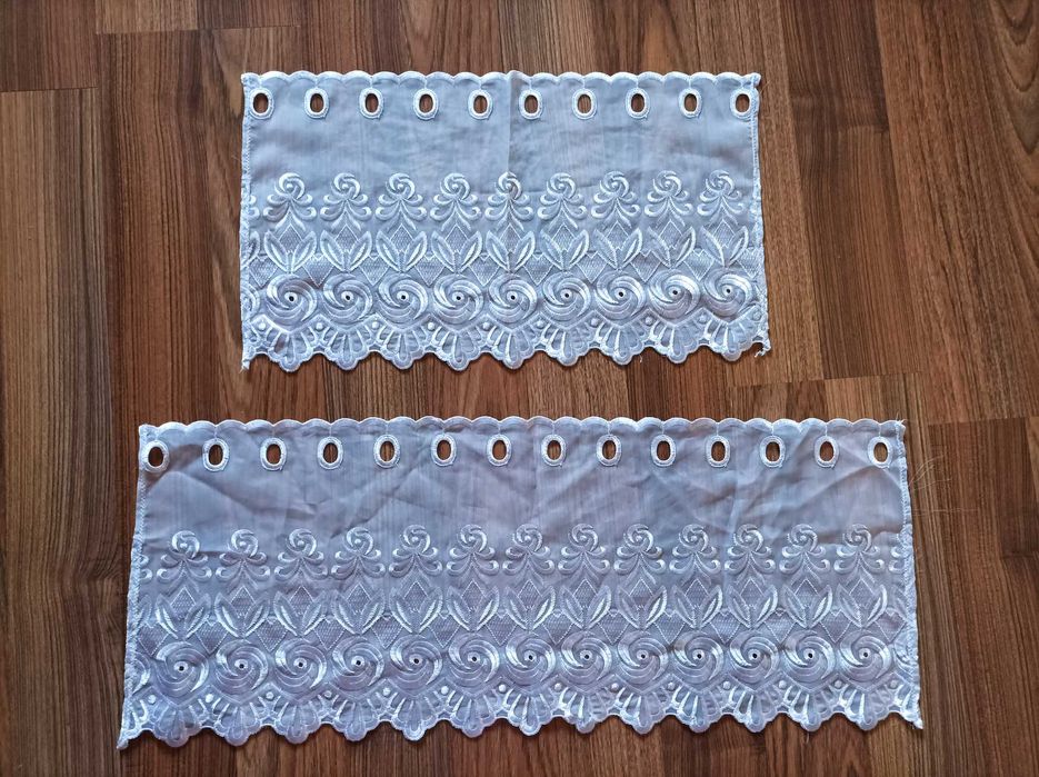 Firanki/zazdrostki dziecięce  z haftem