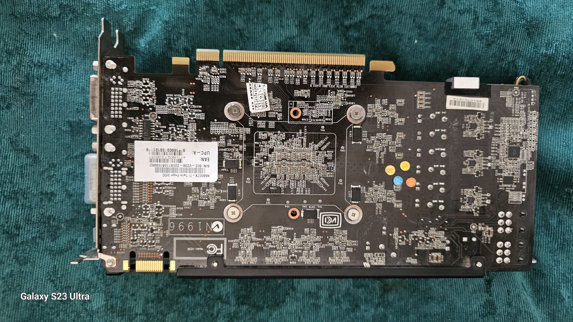 Видеокарта MSI GTX560 (1Gb GDDR5 256bit DVI mini HDMI) N560GTX БУ