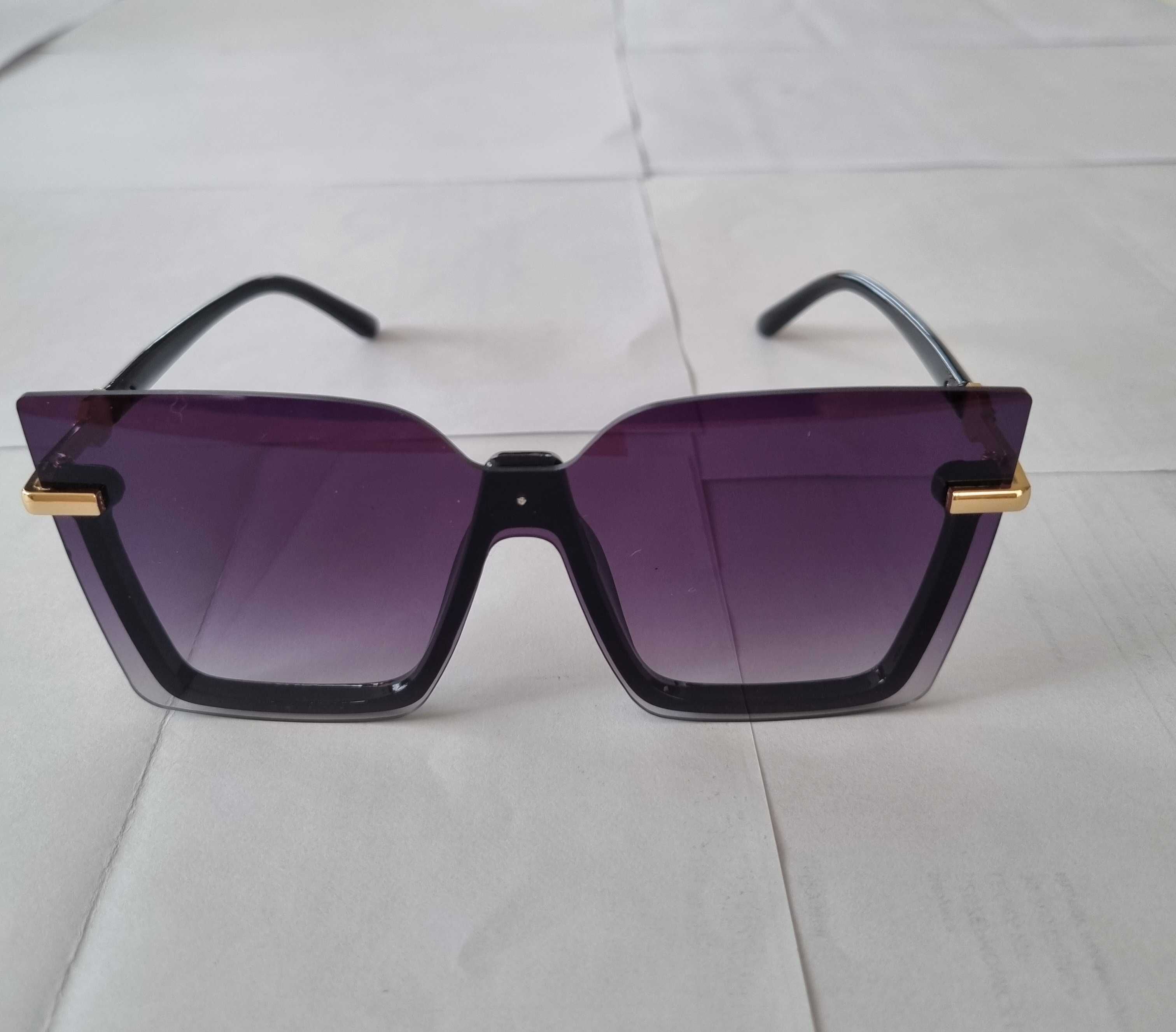 Designerskie okulary przeciwsłoneczne Vintage UV 400