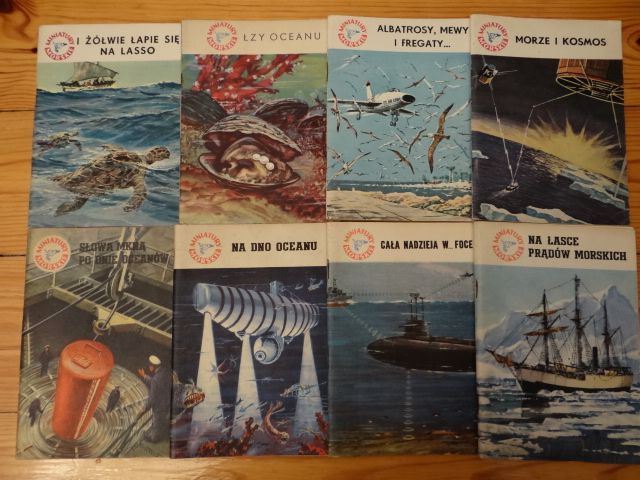 Miniatury morskie kolekcja lata 60