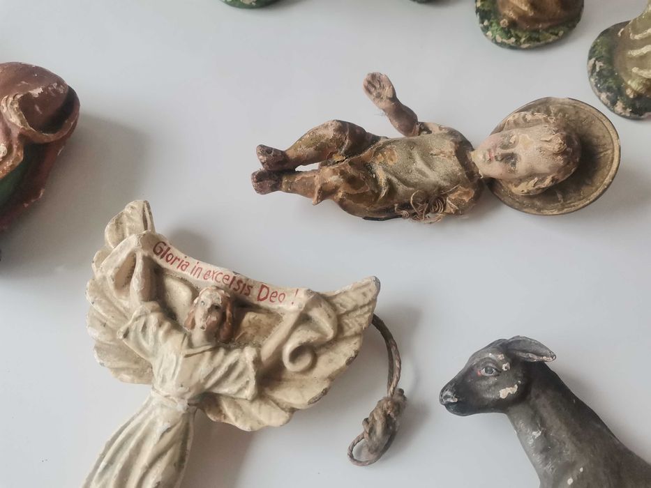 Stara przedwojenna Szopka Bożonarodzeniowa