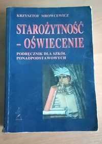 Starożytność - Oświecenie - Podręcznik dla szkół ponadpodstawowych