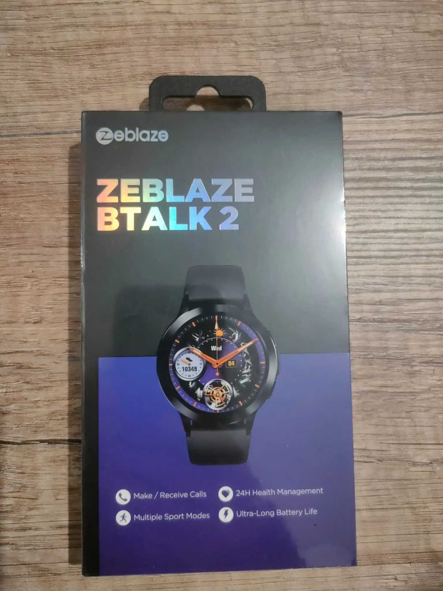 Смарт годинник Zeblaze Btalk 2 Смарт-часы AMOLED