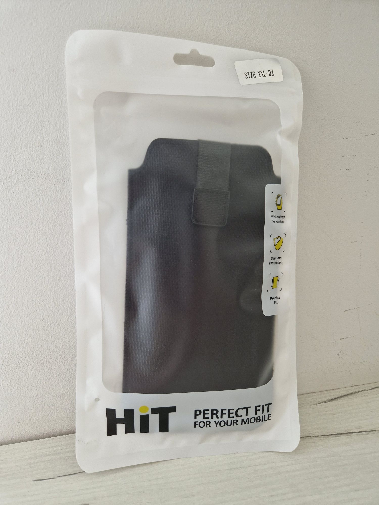 Kieszonka HIT (ROZMIAR XXL) do Xiaomi Redmi 12C czarna