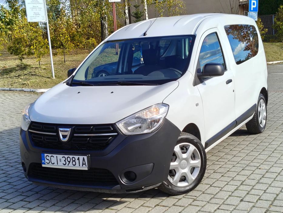 Dacia Dokker Vat 23% * 1,5 DCi 75KM * Klima * Elektryka * Krajówka!