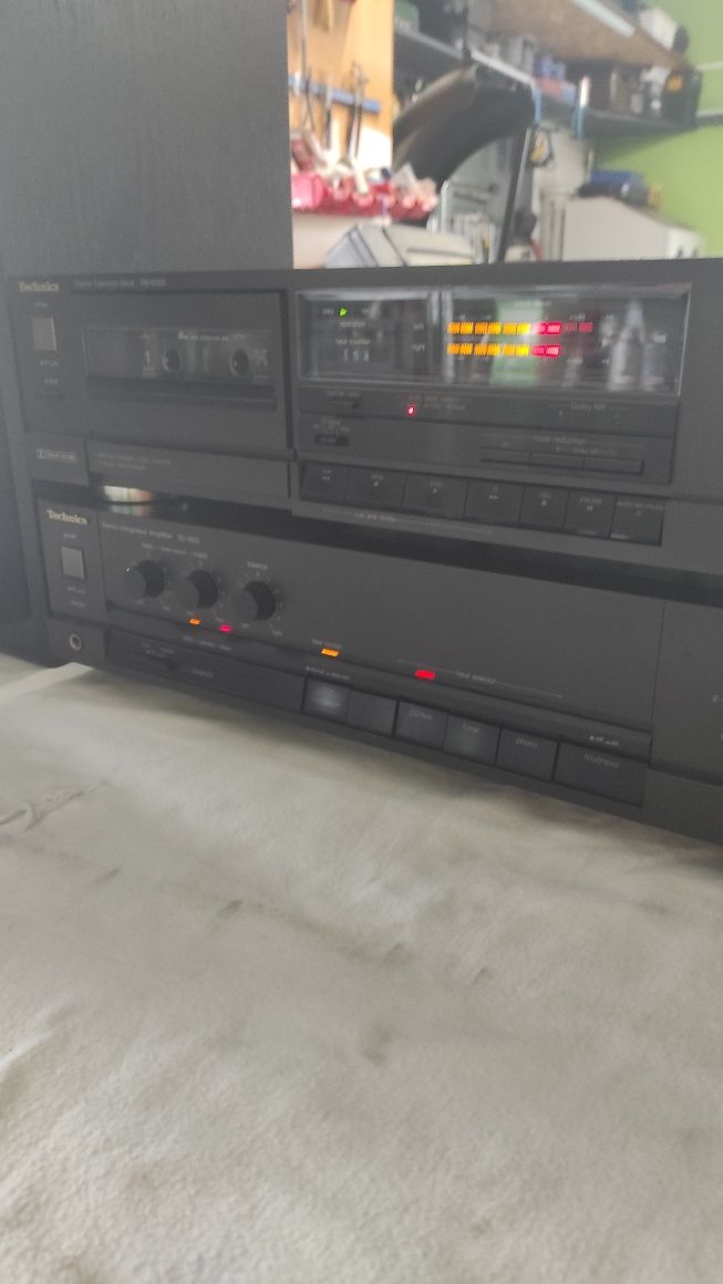 Technics wzmaczniacz deck kolumny Magnat