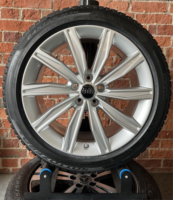 Koła Zimowe 19 Audi A6 C8 4K 245/45R19 Pirelli Nowe 2024 OEM 5x112