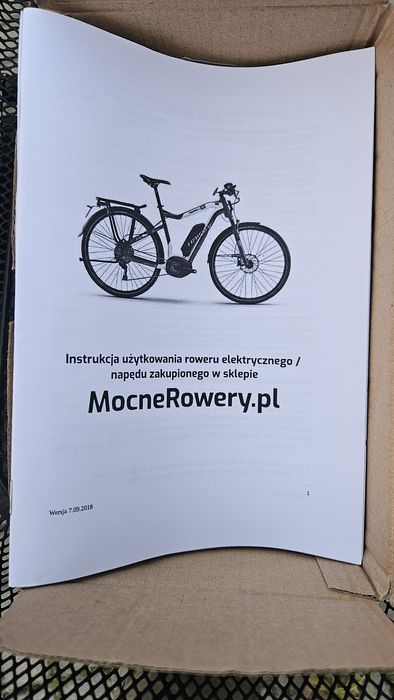 Rower elektryczny Leader Fox latona