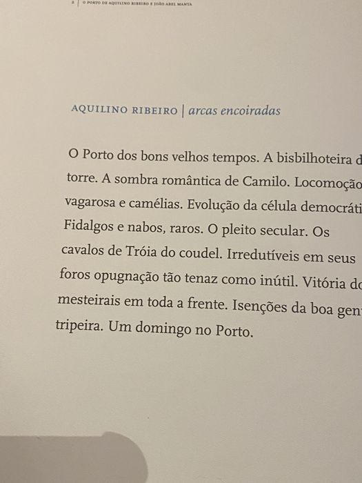 Livro de Arte O Porto de Aquilino e Abel Manta
