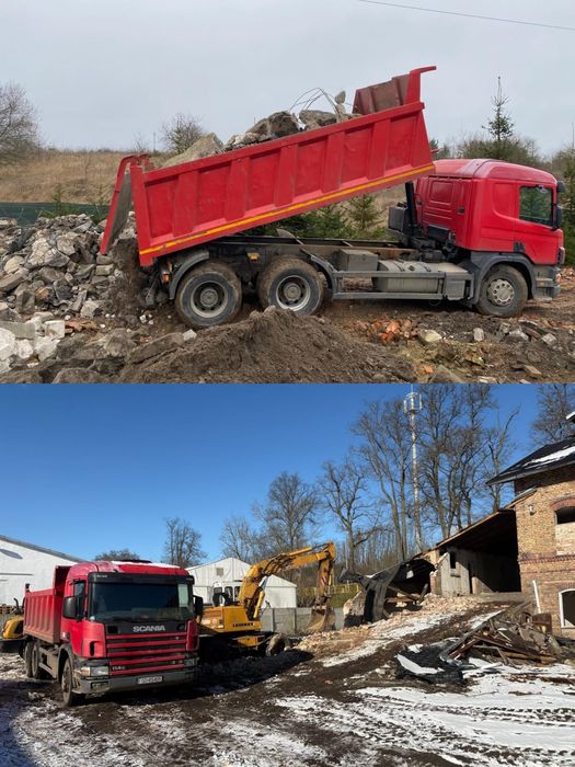 Rozbiórki wyburzenia prace ziemne