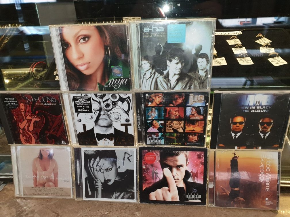 80 płyt CD premierowe Rap hip-hop dance pop czarna muzyka single