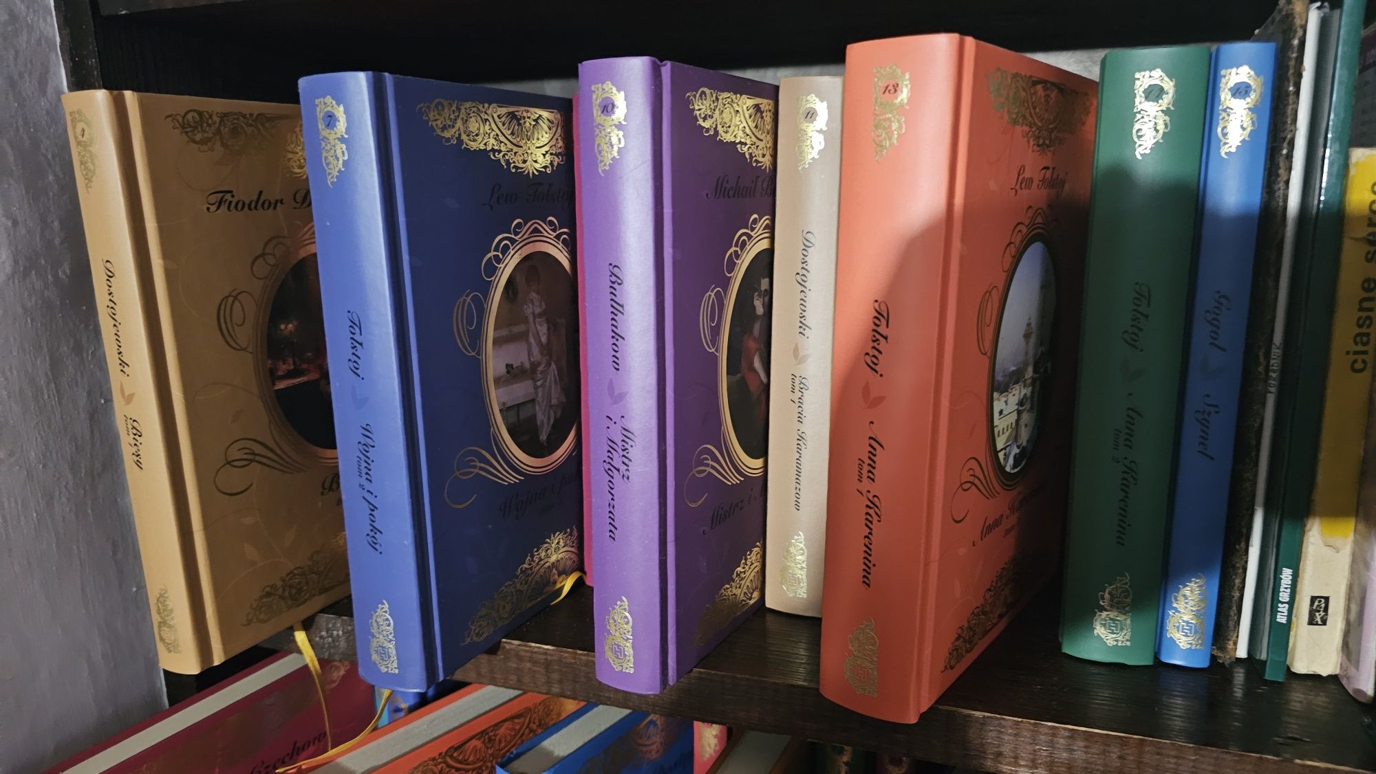 Klasyka rosyjska, kolekcja wyd.Hachette  33 tomy, literatura rosyjska.