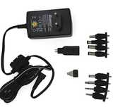 Konnoc Carregador Universal Ecológico com 8 tomas USB, 2250 mAh, Preto