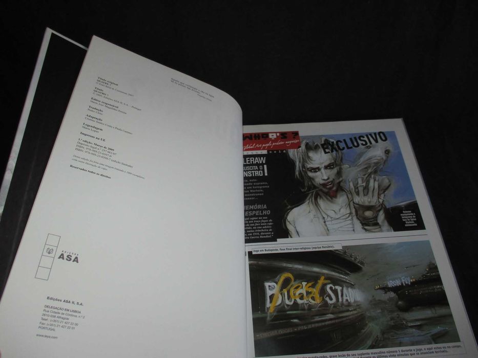 Livro BD Quatro? Último Acto Enki Bilal Asa CD