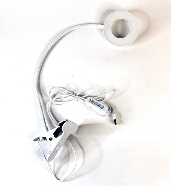 Кільцева лампа Professional Live Stream з прищіпкою та USB живленням