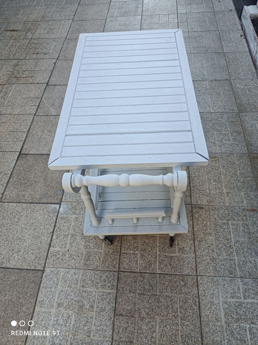 Carrinho de chá exterior