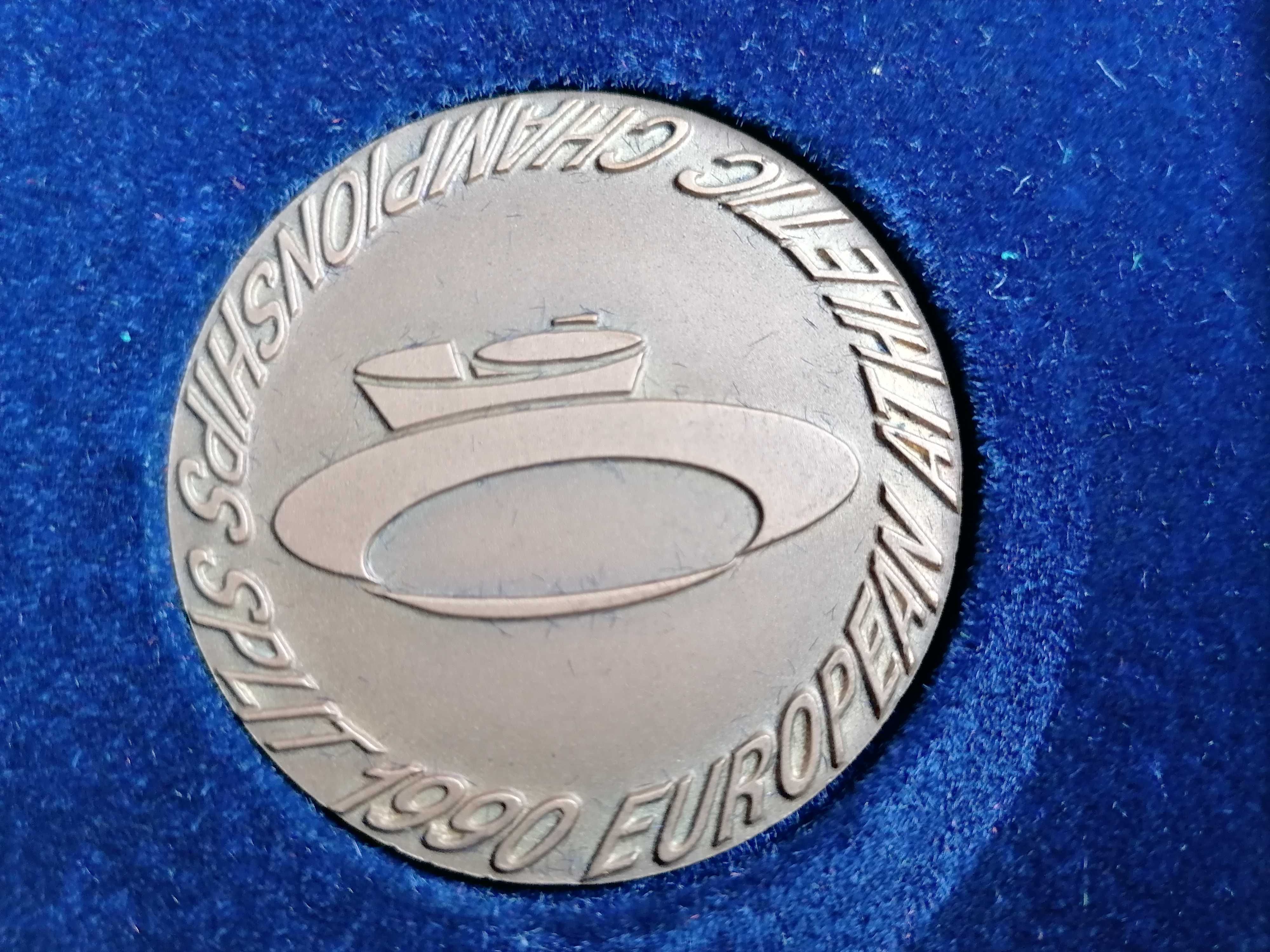 Medalha de participação Campeonato Europeu Atletismo Split 1990