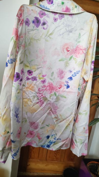 Koszula pizamowa w kwiaty