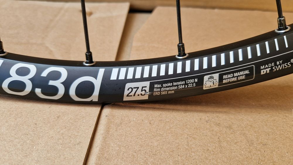 Nowe koło przednie  27.5 dt swiss shimano XT mtb trekking