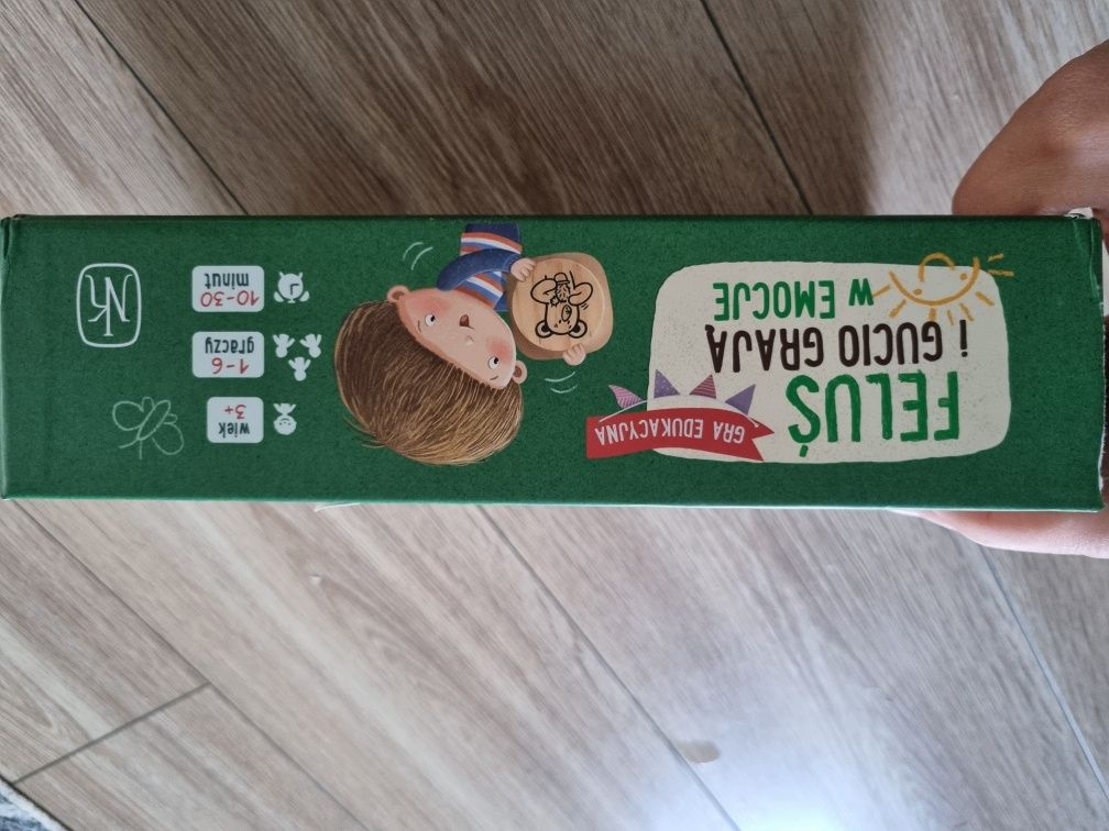 Feluś I Gucio grają w emocje gra planszowa