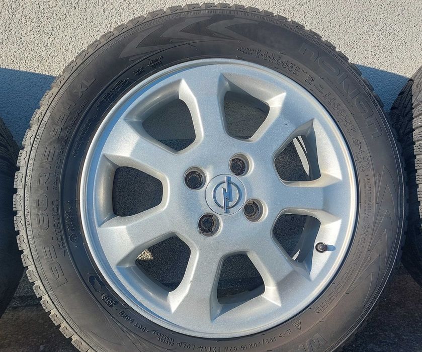 Koła zimowe 195 60 R15 Opel 4x100