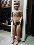Boneca em papier maché. Inic sec XX