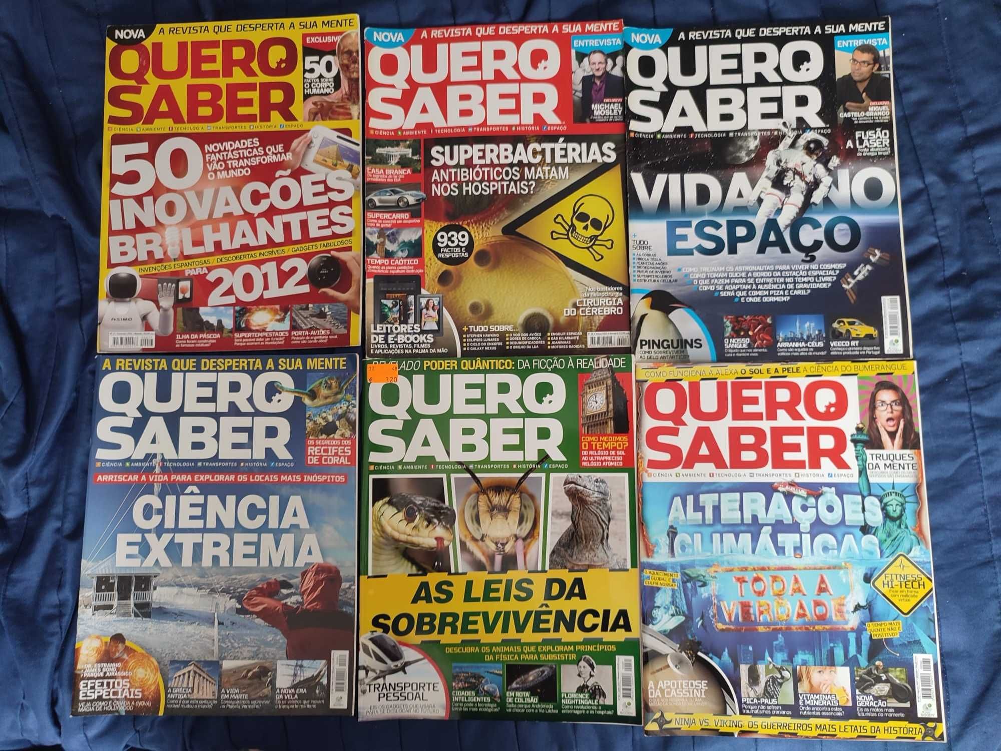 Revista “Quero Saber” – 66 edições (nº 17 a 82)