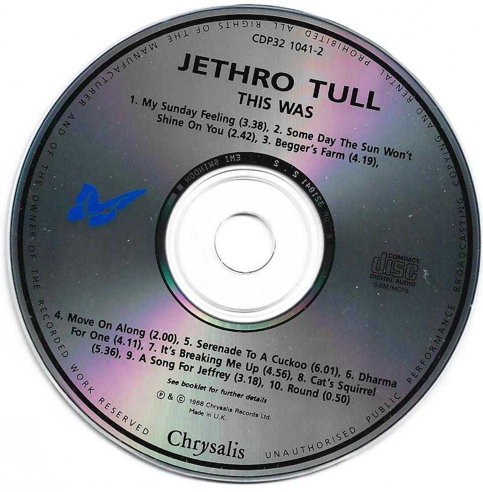 Jethro Tull - - - - - This Was - - - - - CD