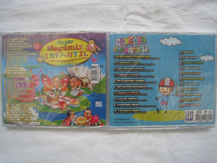 CD originais de músicas infantis novos