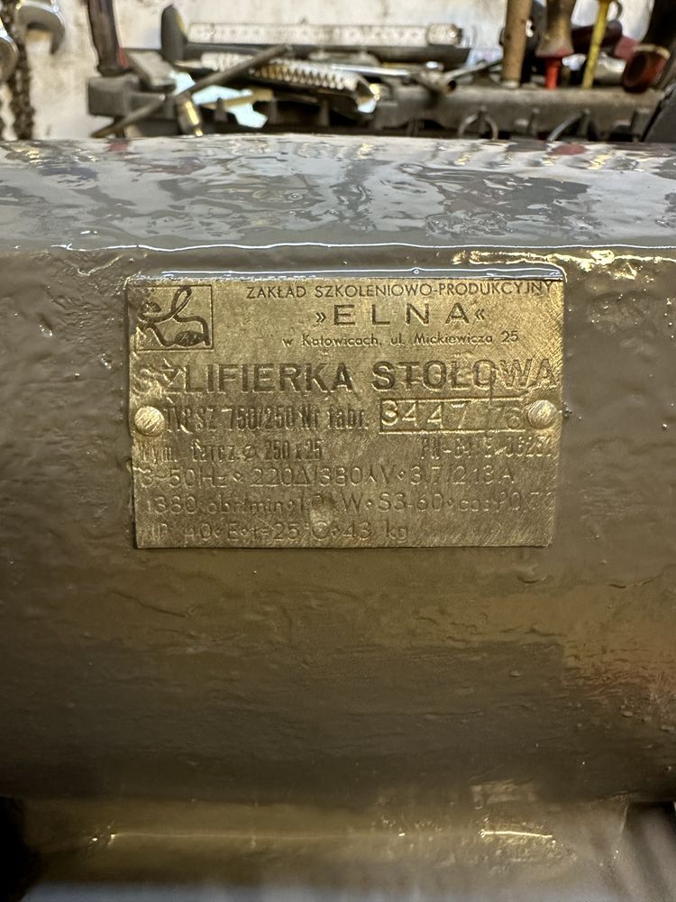 Szlifierka stołowa Elna 750/250