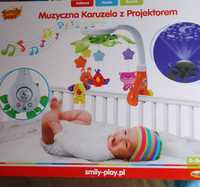 Muzyczna karuzela z projektorem