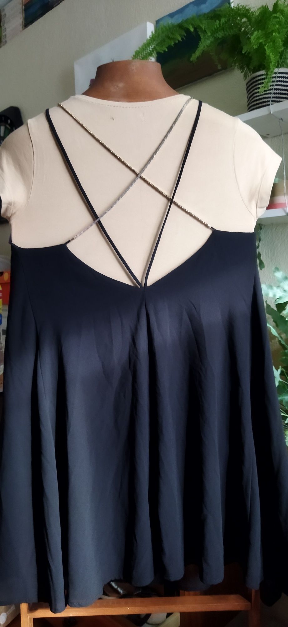 Vestido preto Pull§Bear