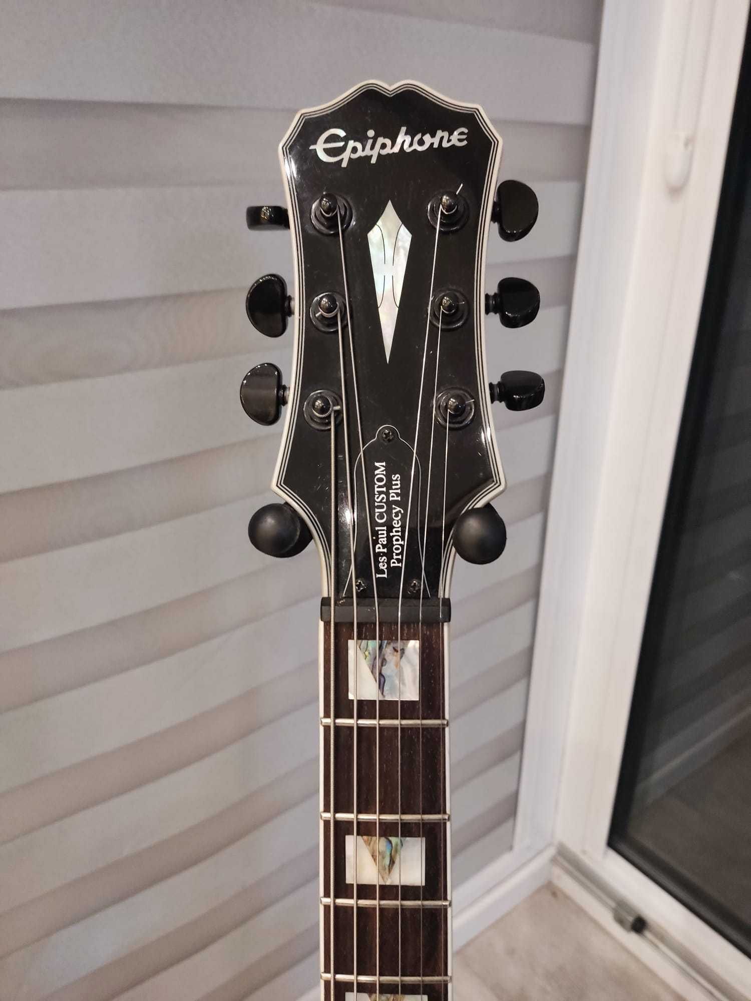 Epiphone Les Paul Custom Prophecy Plus EX + case